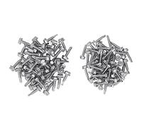Vis Autotaraudeuses pour Le Métal, Vis à Métal Autotaraudeuses 100 Pièces 401 Vis à Tôle Autotaraudeuses Hexagonales en Acier Inoxydable Vis Autoperceuses pour Le Métal 4,2x19mm