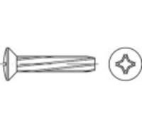 Vis autotaraudeuses TOOLCRAFT 141825 1000 pc(s) M3 16 mm tête fraisée bombée cruciforme acier N/A