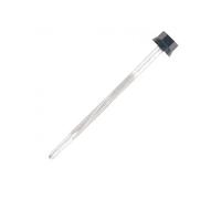 Vis bac acier sommet nervure Support métal IPN - Ø5.5 x 85 mm - TH12 - Gris alu blanc RAL9006 - Sachet de 100 - ZTP-55085-9006