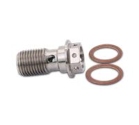 Vis Banjo Simple Tube Huile CNC Racing M10x1,0 Titane