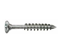 Vis bardage - tête fraisée - filetage partiel - 4,5x45 mm - 200 pièces SPAX