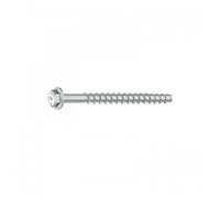 Vis béton acier zingué blanc tête hexagonale à embase MULTI-MONTI Plus - 10 x 80 mm - x25 HECO