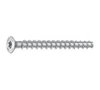 Vis béton acier zingué tête fraisée filetage total MULTI-MONTI Plus - 7,5 x 100 mm - x50 HECO