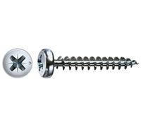 Spax International Vis universelles 0231010450405 4,5 x 40 mm Phillips Z2 tête semi-ronde 500 pièces