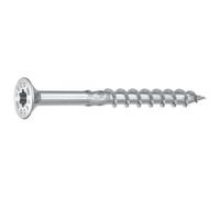 Vis HECO-Topix-Plus - Ø6x80mm - Tête Fraisée à poches de fraisage - Filetage