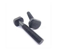 Vis/Boulon en Forme de T en Acier au Carbone, for fraiseuse à Fente en T, écrou fileté, Tige de Serrage, Boulon M8 M10 M12 M14 M16 M18 M20(M8 x 40mm (2pcs))