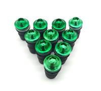 Vis Boulon Pare-brise Moto Pour K1200S Pour K1300 S/R/GT Pour S1000RR Pour CBR125R Pour CRF250R Vis écrous Moto(Green)