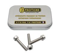 Vis Btr M3 x 16mm : Boite 30 Pcs Vis CHC Inox Tete Ronde | Visserie Inox pour Rondelle Ecrous Metal | Vis 6 Pans Creux Tete Cylindrique Acier A2 Anti-Rouille - DIN 912 | Boite Rangement Vis PROTORX