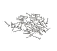 Vis Cache SOURCING MAP M1-0,25x6mm Plat Rond Diriger Vis 304 Inox Phillips Conduire Machine Vis pour Meuble attache Connexion