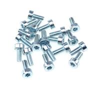 Vis Cannelée T27 M5x16mm, 20 Pièces, pour Stihl-Mac Dolmar, Tronçonneuse, Débroussailleuse, Souffleur, Coupe-Bordure, Disque, Haie