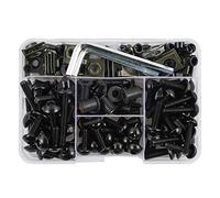 Vis CaréNage De Moto Compatible Avec Suzuki Pour GSX1300R Pour Hayabusa 1999-2015 2016 190 Pièces Kit Universel De Boulons Carénage De Vis De Carrosserie De Moto Pièces Modifiées De Motocross ( Color