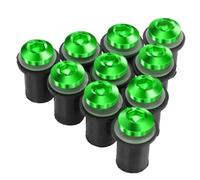 Vis Carenage Moto Compatible Avec Ducati Pour Panigale 899 959 1199 1299 1260 1260S 620 950 950S Moto Rondelles Ecrous Vis Assortiment Kit De Montage Moto(Green)