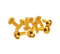 Vis Carenage Moto Compatible Avec Pour CBR 10Pièces M5 Boulon De Pare-brise Vis De Montage De Pare-brise Rondelle D'écrou Boulons De Fixation Moto