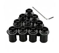 Vis Carenage Moto Compatible Avec Pour Z900 750 800 650 Pour 300 650 1000 Pour ZX6R 7R 10R 14R Pour ZZR 10PCS M5 Kit De Vis De Boulon De Pare-brise