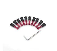 Vis Carenage Moto Compatible Avec Yamaha Red Motorcycle Parts Windshield Bolts Nuts Screw Motorcycle Washer Nut Screw Combination Modification Accessories