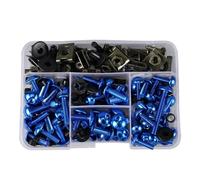 Vis Carenage Moto Pour KLR250 Pour KLR650 Pour Ninja 1000 1000R 250 Pour 250R 300 500 Pour 500R Pour GPZ1100 Pour GPZ750 177pcs Motorcycle Nut Complete Bolts Kit