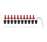 Vis Carenage Moto Universel Kit De Vis Pour Pare-brise De Moto Pour M5 Kit D'attaches De Moto Boulons Écrous Clips