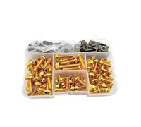 Vis Carénage Pour BMW S1000R S1000 Pour Benelli BE300 BE600 TNT/BE 300 600 Kit De Fixations Carrosserie Clips Écrous Vis Boulons(Yellow)