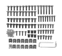 Vis Carénage Scooter, Boulon Pare-brise Pour Y&amaha Pour NMAX155 125 150 Pour X-MAX125 250 300 400(Noir)