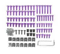 Vis Carénage Scooter, Boulon Pare-brise Pour Y&amaha Pour NMAX155 125 150 Pour X-MAX125 250 300 400(Purple)