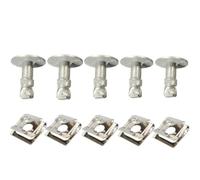 Vis Carrosserie Voiture Set Pour Pour A8 1997-2010 | Boulons de corps de protection anti-éclaboussures sous le couvercle du moteur Kit Clip à Vis et Écrou