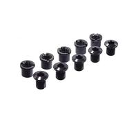 Vis cheminée noires pour pédalier double plateau - par 5 Newton