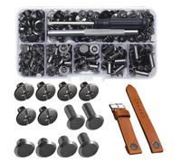 Vis Chicago Pour Cuir,Rivets à Vis Assortis | Accessoires En Boulons Assortis Fait À La Main Pour Maroquinerie Vêtements Chaussures Sacs Reliure Décoration Ceinture Porte-Monnaie Et Artisanat