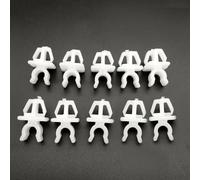 Vis clips partie 10 Pièces/lot, Support De Capot Voiture En Plastique Blanc, Clip Tige, Boucle Pour Toyota Pour 4runner Pour Tacoma Pour Scion, Pince D'accessoires