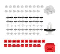 Vis clips partie Clip De Fixation Pare-chocs Tableau Bord Retenue Panneau Moulage Garniture Porte Intérieure Voiture Pour BMW Pour E36 318i 318ic 318is 318ti 320i 323ic