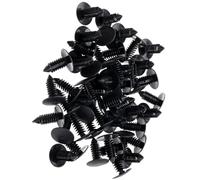 Vis clips partie Clips De Fixation Automatique Pour Chrysler, 50 Pièces, Trou 8mm, Retenue Bouclier Pare-choc, Rivets En Plastique