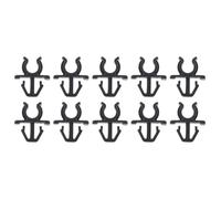 Vis clips partie Clips De Tige Support Capot Voiture En Plastique Noir, 10 Pièces, Accessoires Fixation Automatique Pour Pour Nissan