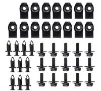 Vis clips partie Pare-chocs De Voiture Doublure Garde-boue Attache Retenue Poussée Rivet Clips Moteur Sous Couverture Bouclier Garde Boulons Corps Pour Infiniti EX35 2008-2012