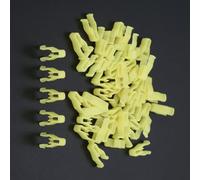 Vis clips partie Pour Kia Pour Geely 100 Pièces Panneau De Commande Voiture Tableau Bord Lecteur CD Clips Rivets En Plastique Pince Garniture Porte Fixation Automatique