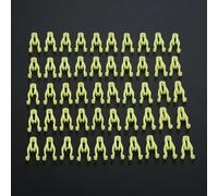 Vis clips partie Pour Kia Pour Geely 50 Pièces Panneau De Commande Voiture Tableau Bord Lecteur CD Clips Rivets En Plastique Pince Garniture Porte Fixation Automatique