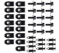 Vis clips partie Pour Nissan 370Z 2009-2014 Voiture Pare-chocs Garde-boue Doublure Poussée Retenue Fixation Rivet Clips Moteur Sous Couverture Bouclier Garde Corps Boulons