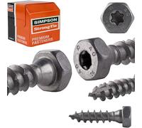 Vis à bois SSH Simpson Strong-Tie boulon TX 10mm x 40mm, lot de 50
