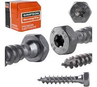 Vis à bois pour connecteur - Torx - 10x50 - SS-H - 50 pièces SIMPSON Strong-Tie