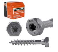 Simpson Vis connecteurs SSH Torx 10x60 mm - 50 pièces