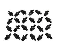 Vis Creuse Tendeur De Cable Velo M10 Fendue Alu Noir (Sachet De 25 Pieces) Multicolore