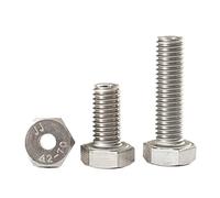 Vis creuses hexagonales en acier inoxydable 304 - M4 M5 M6 M8 M10 M12 M14 M16 M20 - Boulons à trou traversant for machine à masquer(M20x60 1pc)