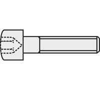 Vis cylindrique TOOLCRAFT 839666 20 pc(s) M2.5 16 mm tête cylindrique 6 pans intérieurs acier N/A