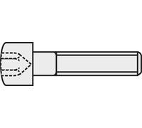 Vis cylindrique TOOLCRAFT 839688 50 pc(s) M6 30 mm tête cylindrique 6 pans intérieurs acier N/A
