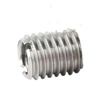 Vis d'adaptation intérieure et extérieure autotaraudeuses fendues en acier inoxydable 304 M2-M10, 2 à 10 pièces(M3-M6X10X5pcs)