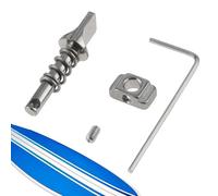 Vis d'aileron de planche à pagaie en acier inoxydable - Vis à ailerons robustes sans outil | Accessoires de surf pour homme et femme | Kit de remplacement pour planches de surf
