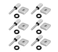 Vis d'aileron de planche de surf - Kit de remplacement de vis d'aileron robuste | Sans outil 316 Ensemble de réparation de palettes en acier inoxydable accessoires de surf durade