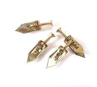 Vis d'ancrage autoperceuses d'expansion autotaraudeuse avec kit for cloisons sèches Ensemble d'outils de fixation prise murale bricolage à domicile for plaques plâtre(100pcs)