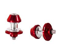 Vis de Béquille Arrière de Moto de 8mm Bobines à Bras Oscillant Curseurs de Cadre en Aluminium pour S1000R/XR 2014-2018 pour CBR600RR 2003-2019 pour Z400 Z650 2019 pour GSXR1000 2001-2018 (Rouge)