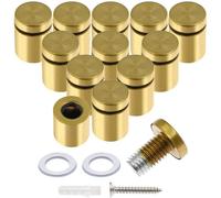 Vis De Blocage En Verre Pour Panneaux Muraux, Yo-12pcs, 3/4x1 Pouce, Clou Pour Suspendre Un Cadre Photo En Acrylique