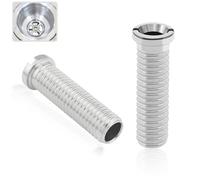 Vis De Bonde En Acier Inoxydable M12 x 45 Mm Évier Panier Vis Creuse Vis De Panier D'Évier Vis Creuses Pour Évier De Cuisine Vis Creuse Évier Panier Pour Filtre Evier Cuisine Fixation (2 Pièces)