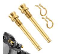 Vis de boulon de frein, pince à disque en de titane avec circlips, matériau en de titane, accessoires d'équitation, broches filetées générales pour vélos de route, VTT, polyvalentes